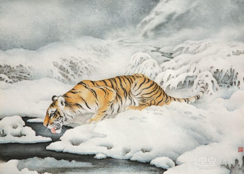 王伟 雪霁