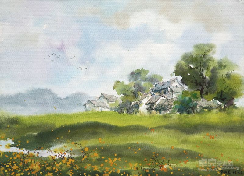 乔业美 故园情