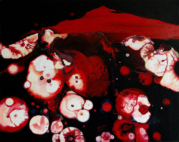 欲望花园NO.5 布面油画 100x80cm 2010