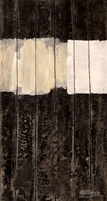 作品 059,纸本媒介，2012，200x100cm