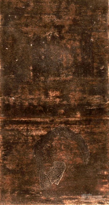 作品 045,纸本媒介，2012，200x100cm