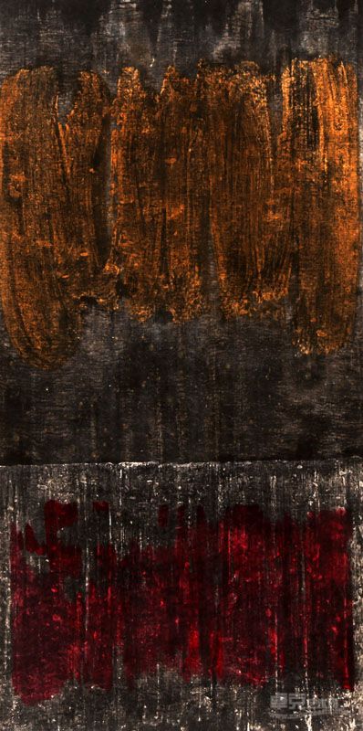 作品 005,纸本媒介，2012，200x100cm