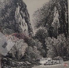 《日中友好(赵利民)水墨画展》