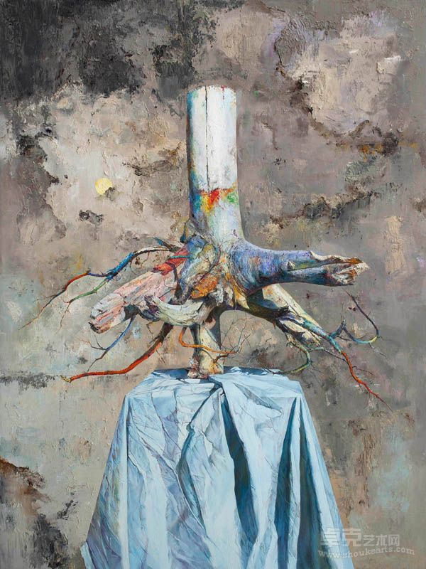 求凰 200x150cm 油畫2011