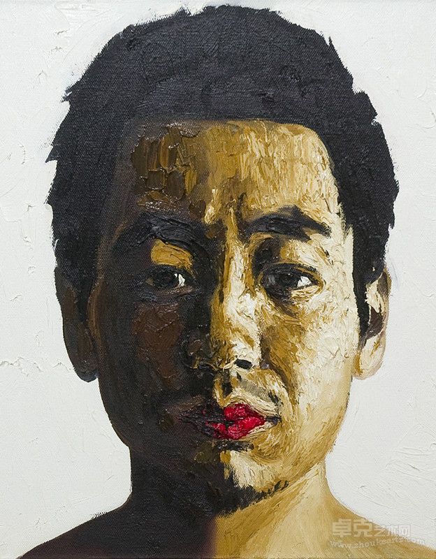 自畫像 Self-portrait 40×50cm 布面油画 Oil on Canvas 2011