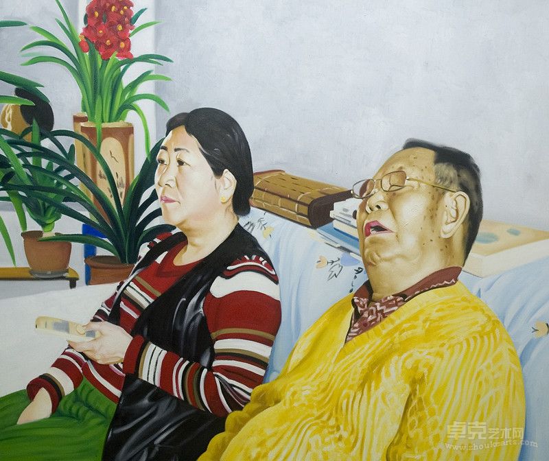 他們 Them 150×180cm 布面油畫 Oil on Canvas  2012