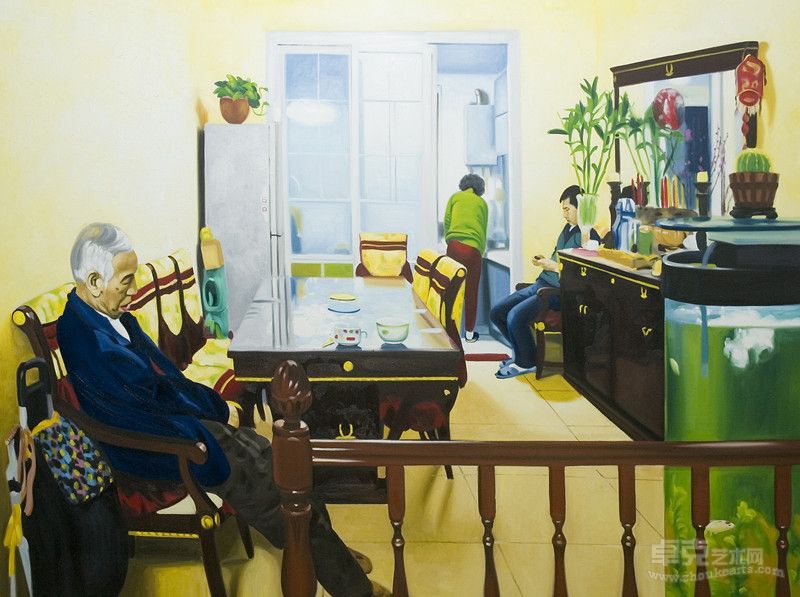 他們2 Them No.2 150×200cm 布面油畫 Oil on Canvas  2012