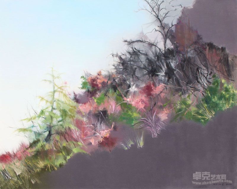 叶恒贵，在路上，120cmx150cm 2010年