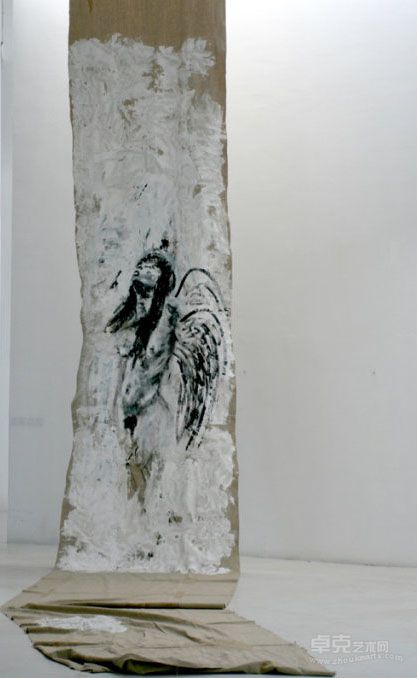 2010·灵与肉的迷失之书+布面丙烯+2010+200