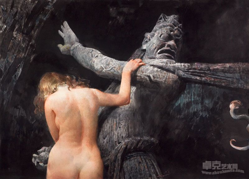 战神与女神 75cmx105cm 1989年