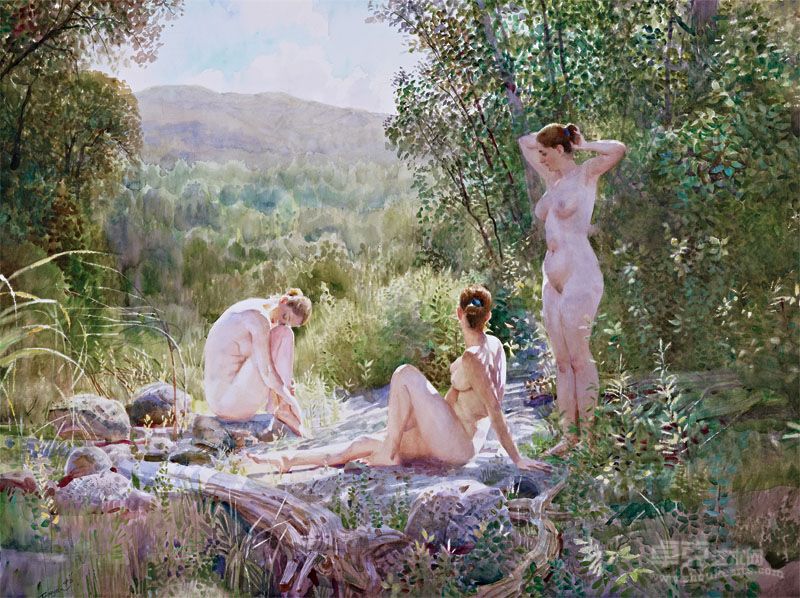 隐谷之夏92cmx68cm 2012年