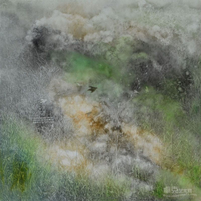 《有清风的晌午》  150x150cm 2012
