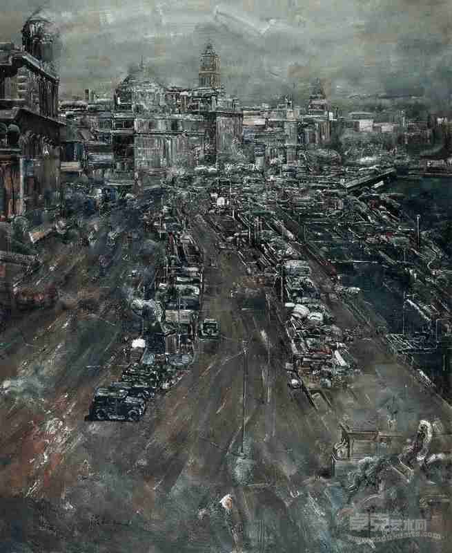 十里洋场 160x140cm 2003 张新权
