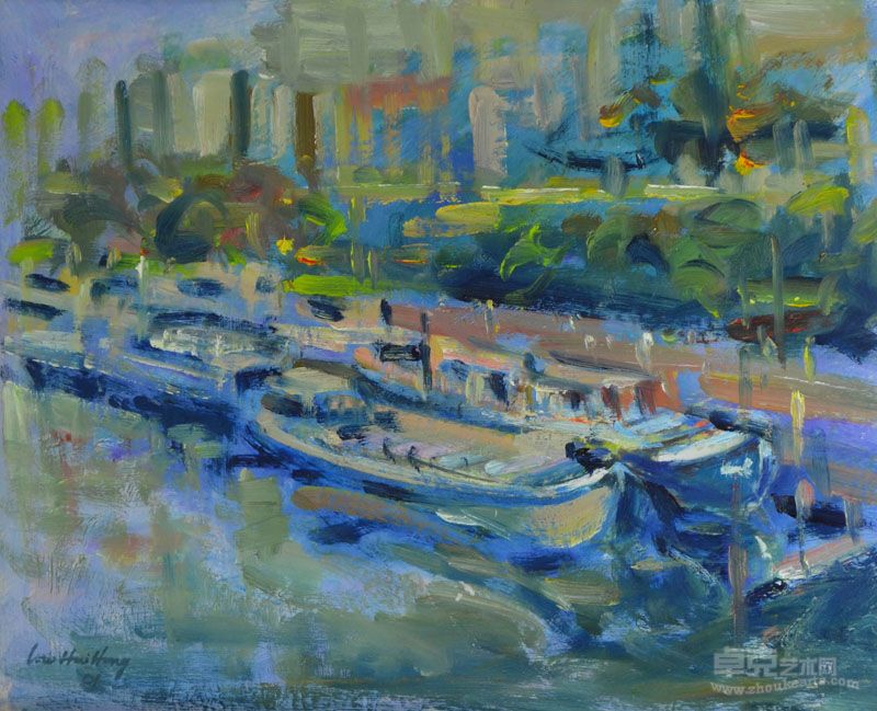 巴黎运河 33x43cm