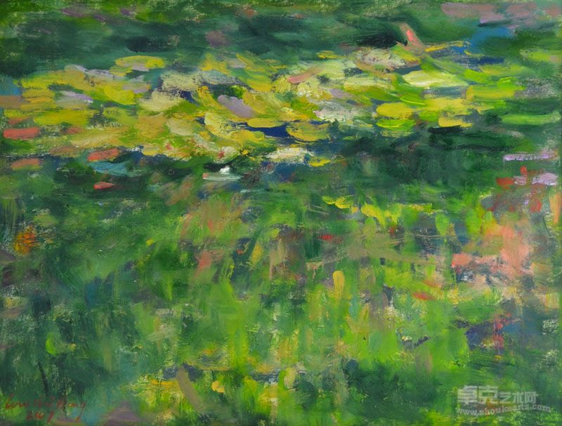 睡莲 33x43cm