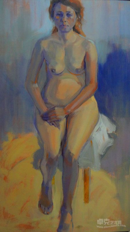 《裸》80×120 万秋白