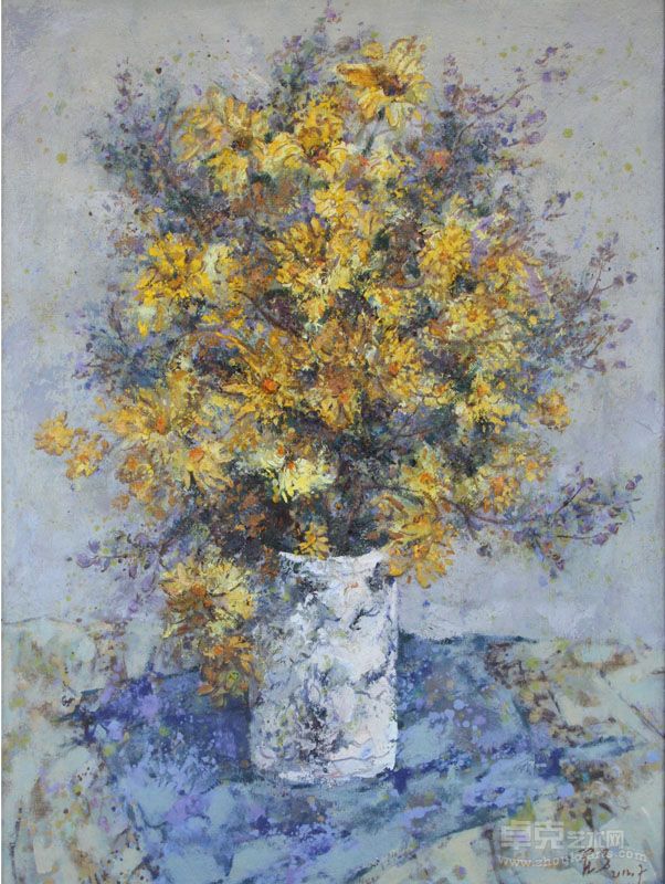 《秋菊》60x80 翟勇