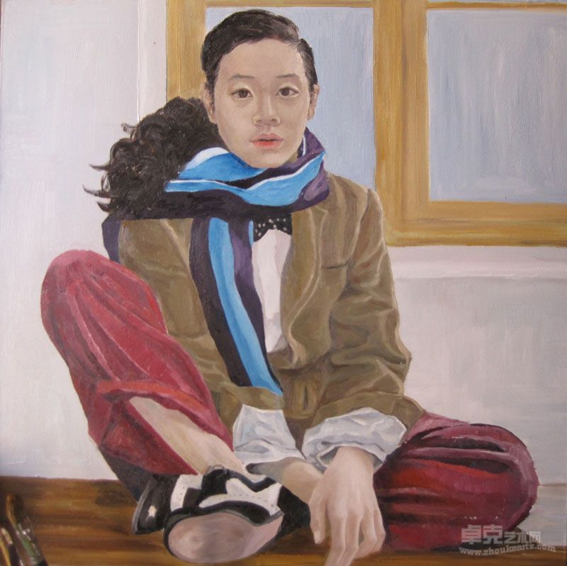 《宅》100x100 韩丽丽