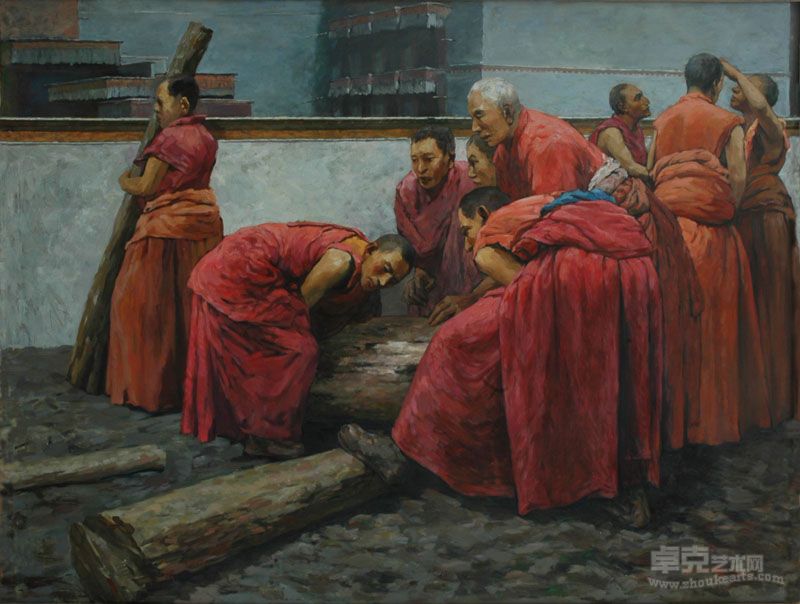 《建设者》145x110 刘传龙