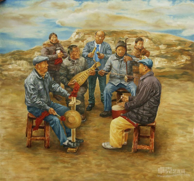 《乡村大戏》150x140 孙明