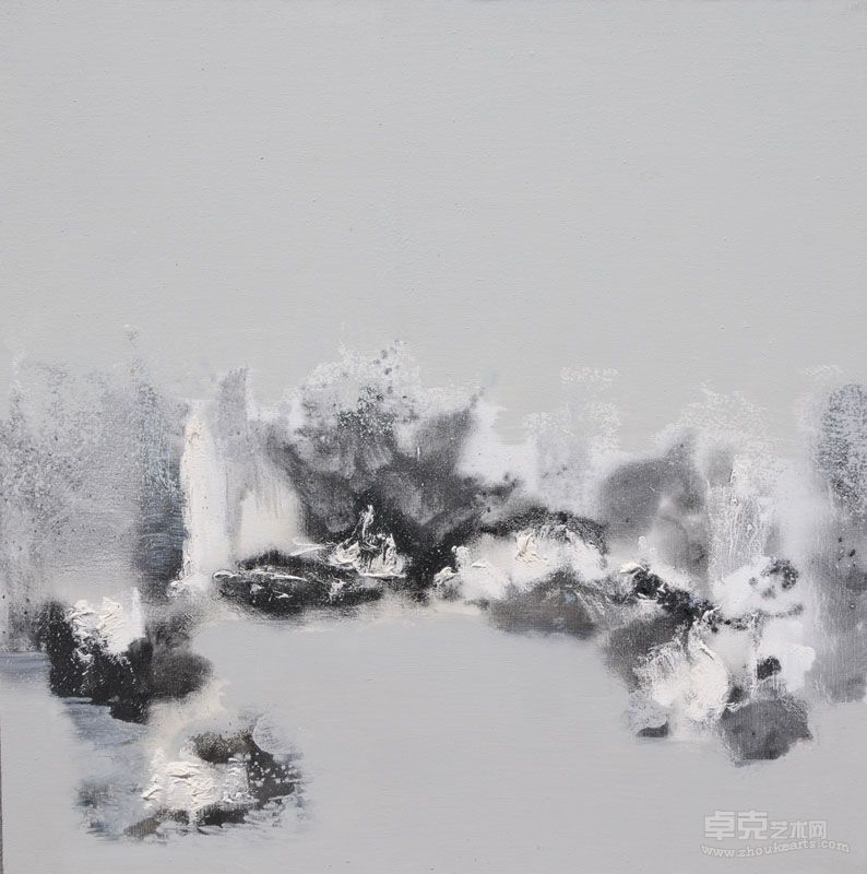 《餐桌上的风景》120x120 王文刚