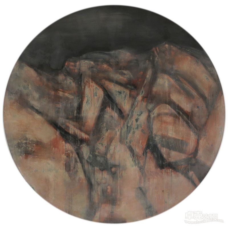《渐逝的风景》之二200X200 吴晓明