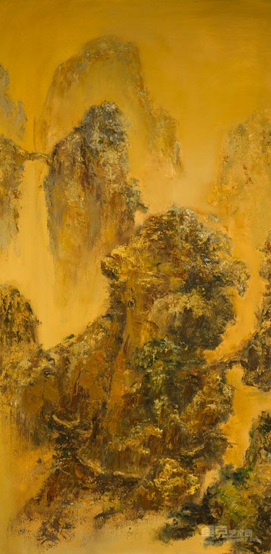 《猜山》70×150 李由