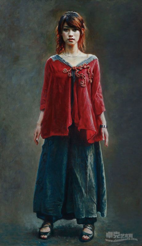 《春逝》80×135 张乐