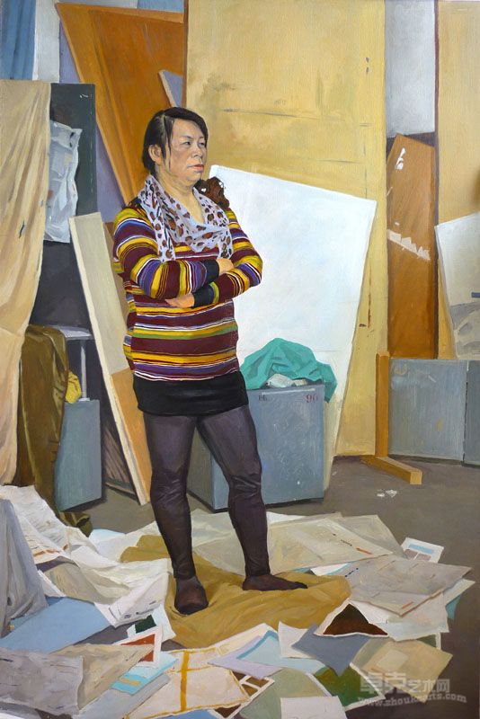 《画室印象》120×80 毕绘春