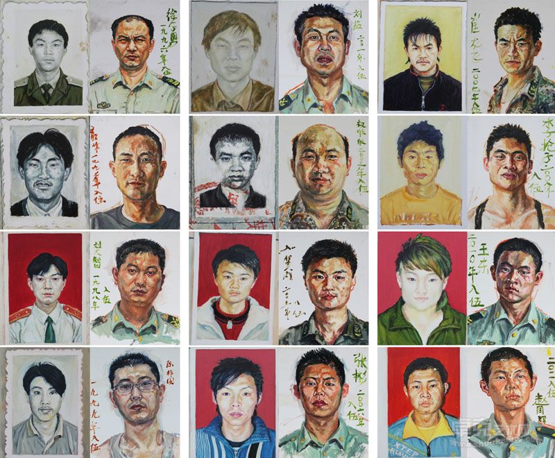 《军旅光阴》200×172 金俊