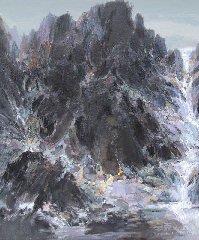《冷山》100×120 赵立武