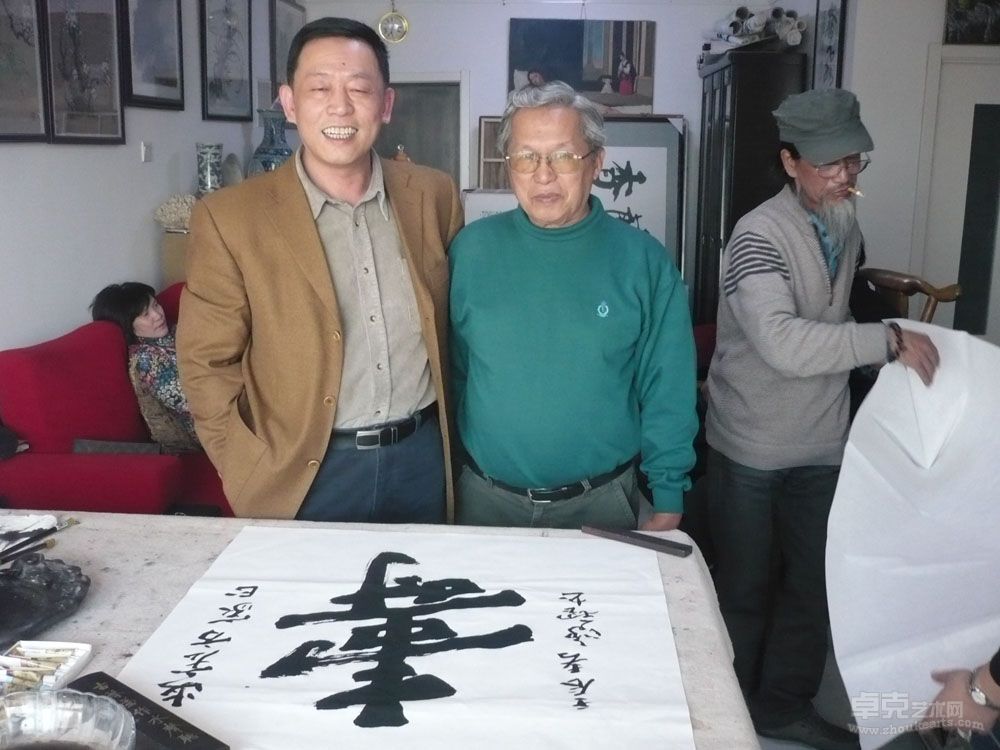 刘海宏12年3月在京艺术交流