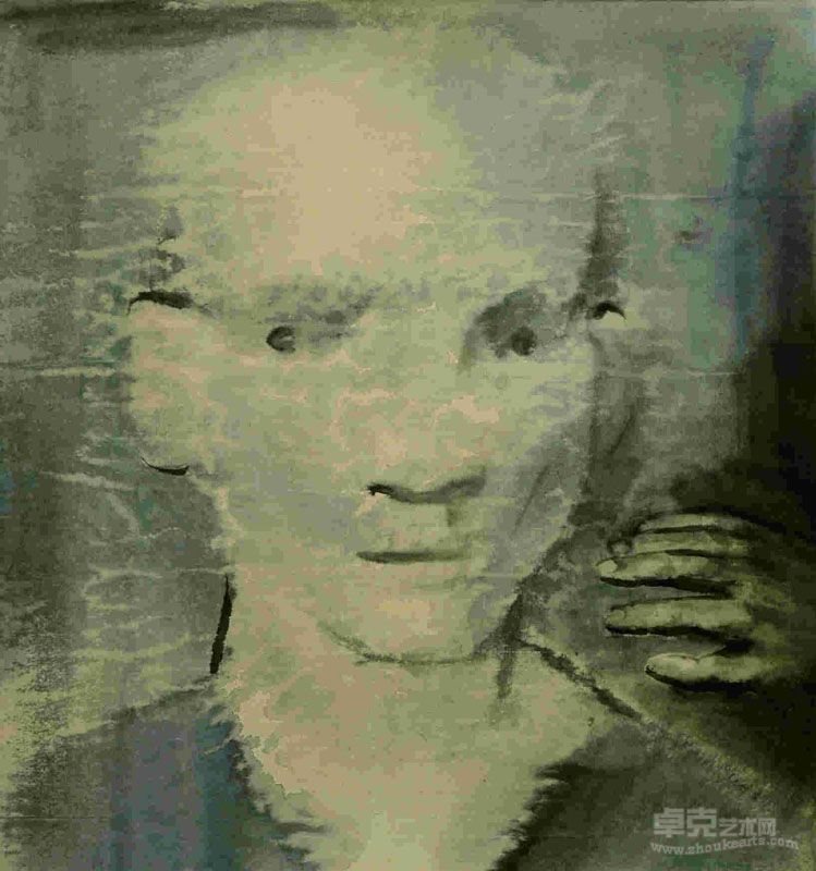 王春杰+无题+ 纸本 67x74cm  201