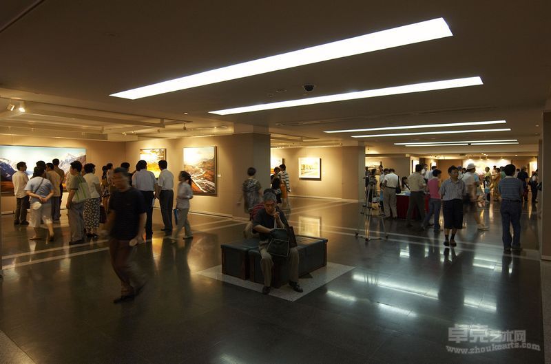 画展现场