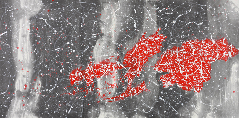 圣诞 综合材料 2011年 129×248cm