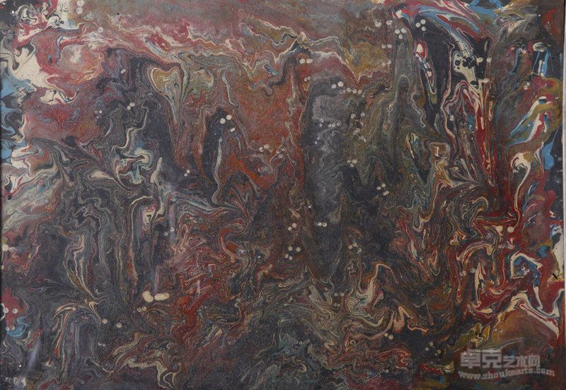 日记系列 纸面油画 25X36cm 1970年代