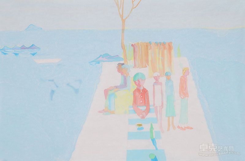 家园10 47x70cm 彩墨
