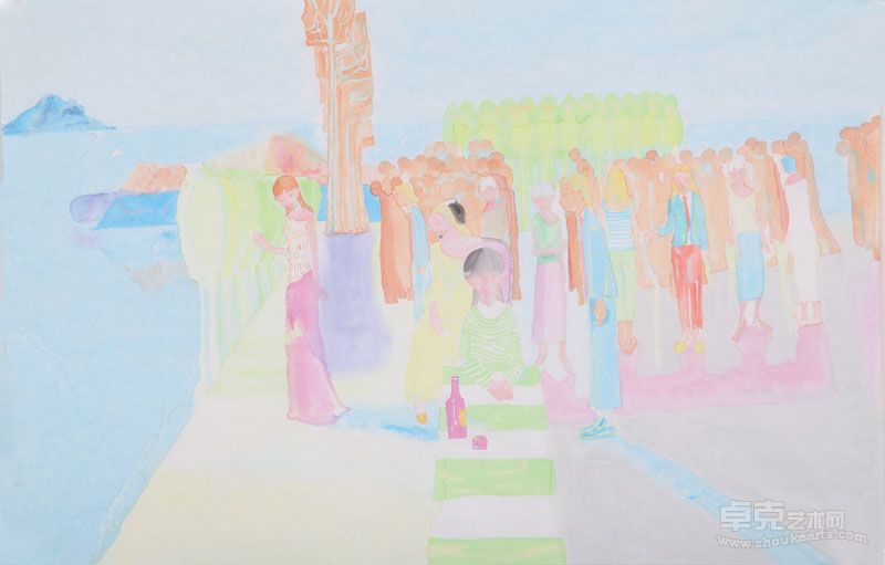 家园13 47x70cm 彩墨