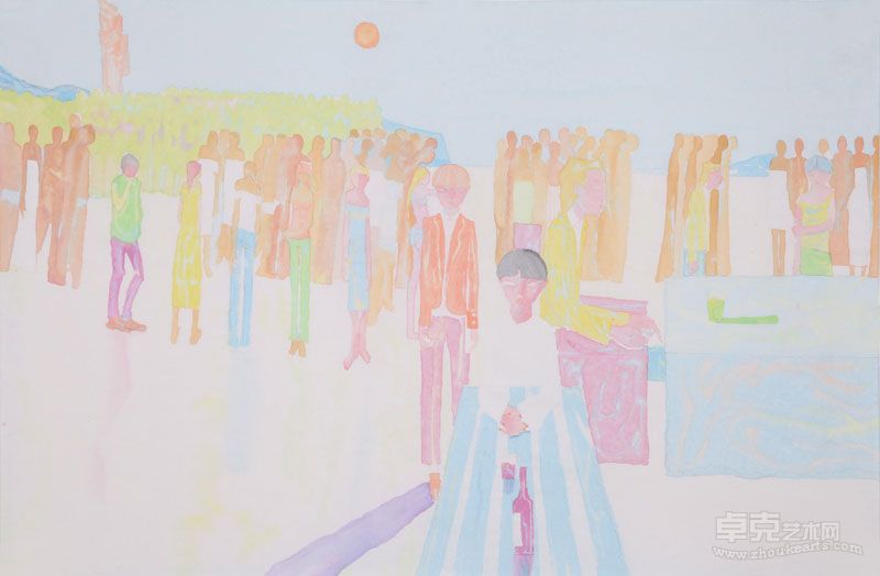 家园15 47x70cm 彩墨