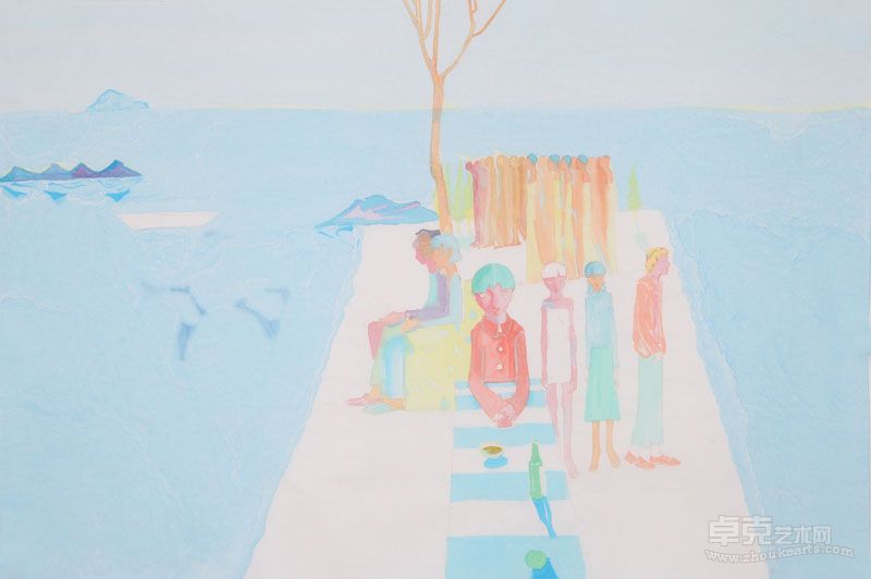 家园16 47x70cm 彩墨