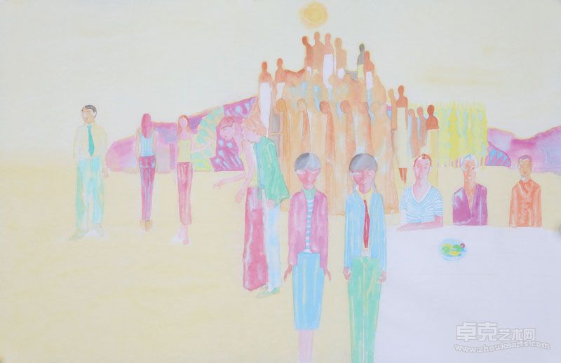 家园20 47x70cm 彩墨