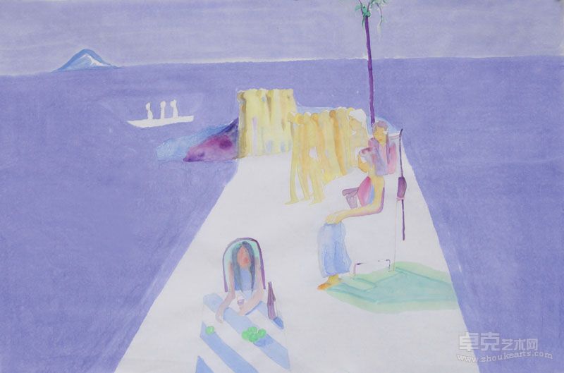 家园24 47x70cm 纸本彩墨