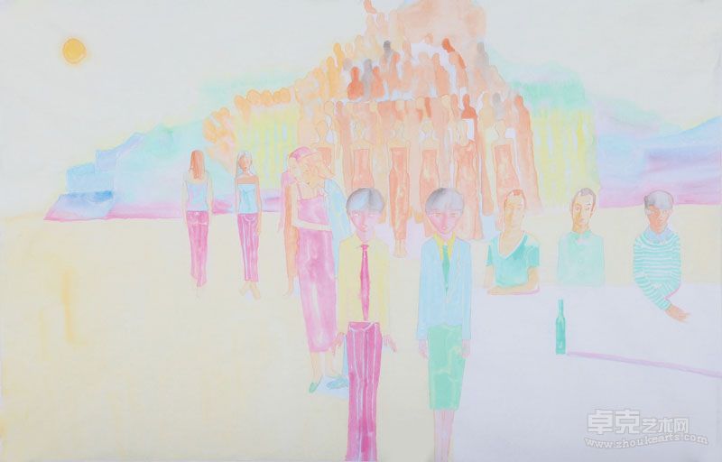 家园25 47x70cm 纸本彩墨