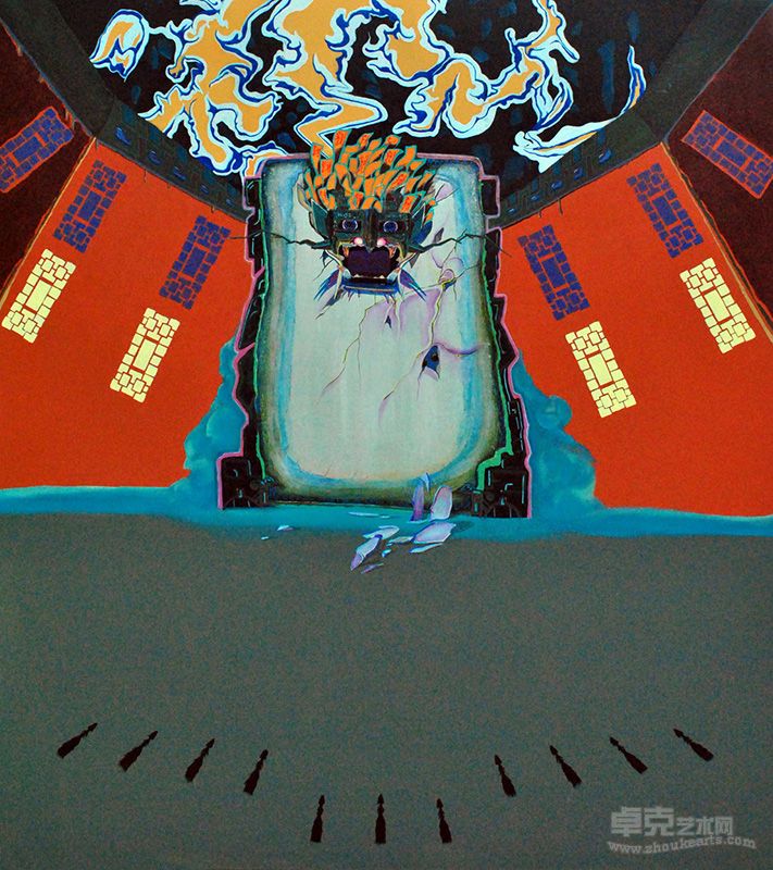刘铭 幻境之镜中镜120×150cm