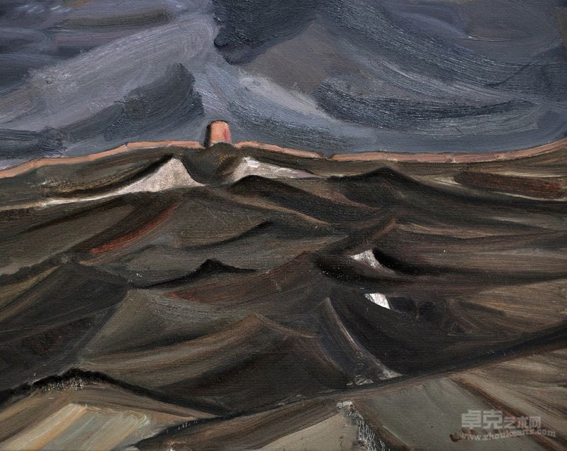 万江涛 半山60x80cm 2012