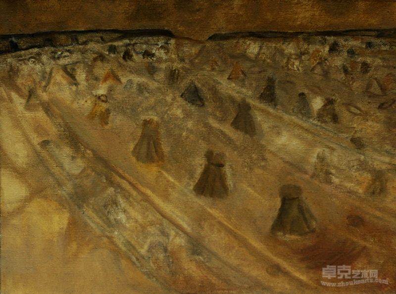谢宗波 草垛 60x80cm 2012