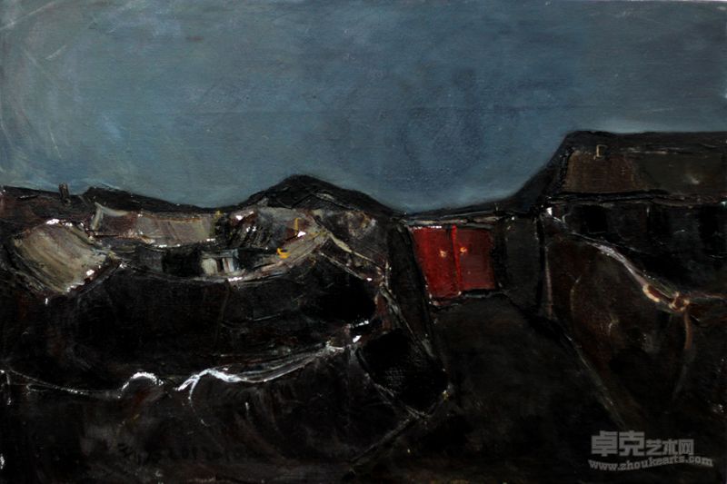 李彦君 马营河 60x90cm 2012