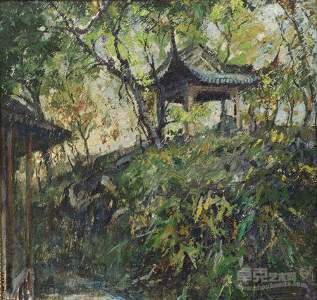 《沧浪情结》曹有成2007布面油画