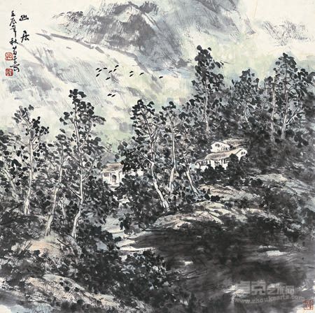 《幽居》陈昔未2012中国画