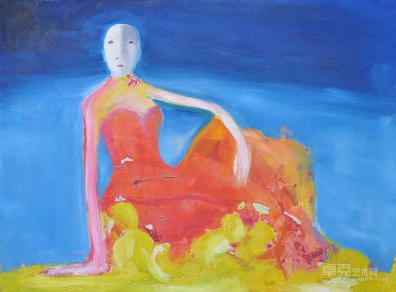 守望60X80cm油画